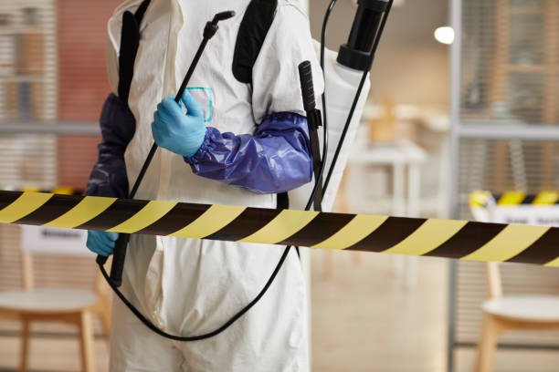 Professional Blood Cleanup technician working in Holbrook, NY